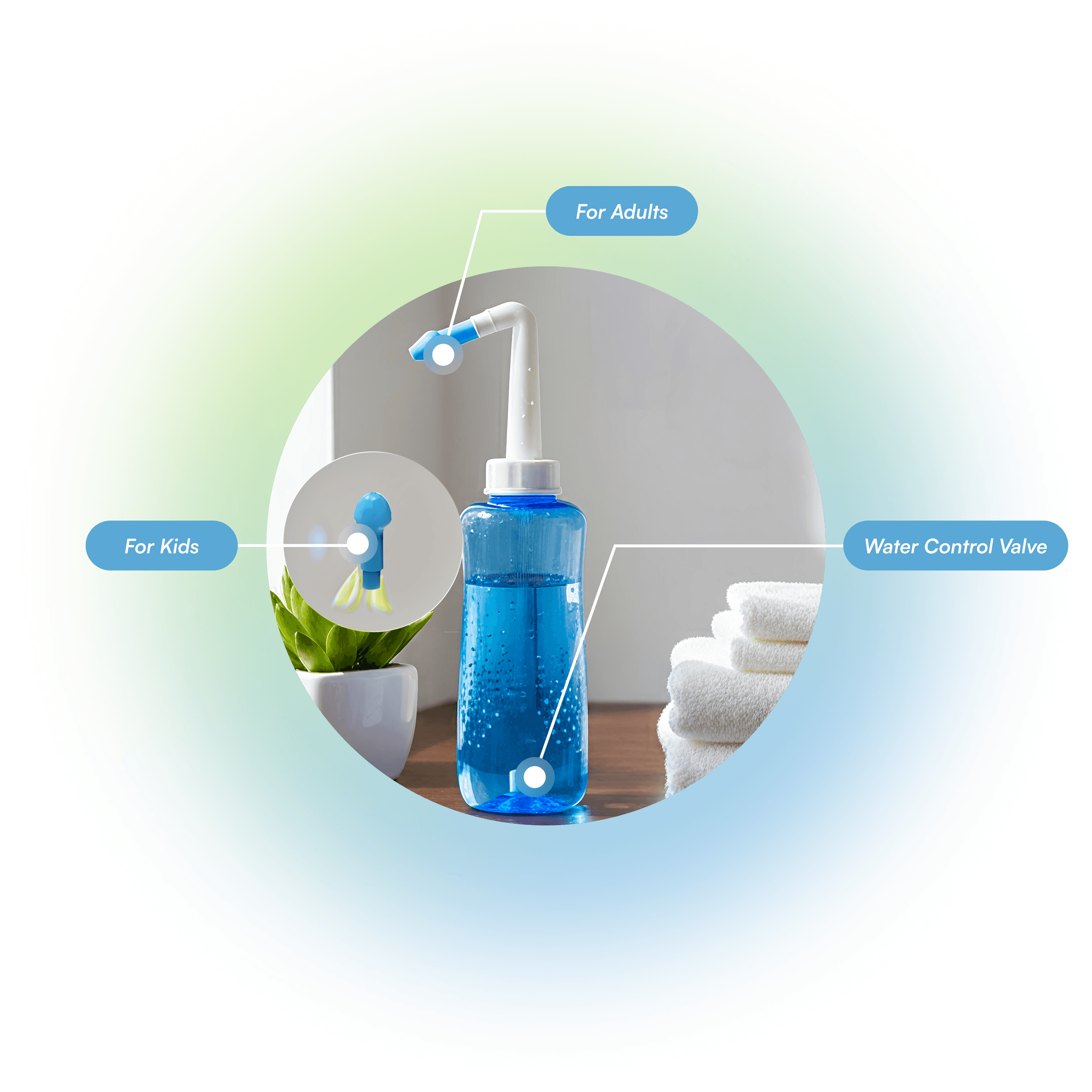 Smart Nasal Cleaner Bottle - FlashShop